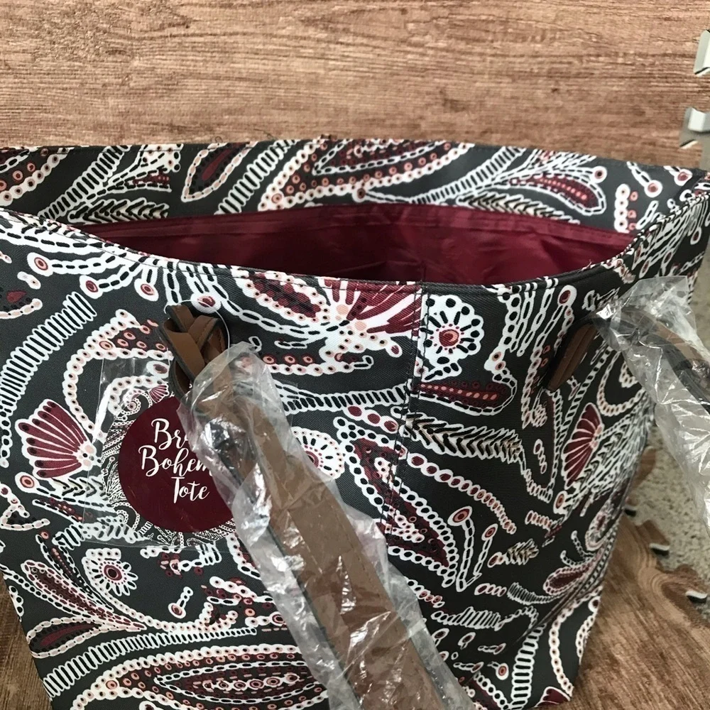 NWT Braided Bohemian Tote